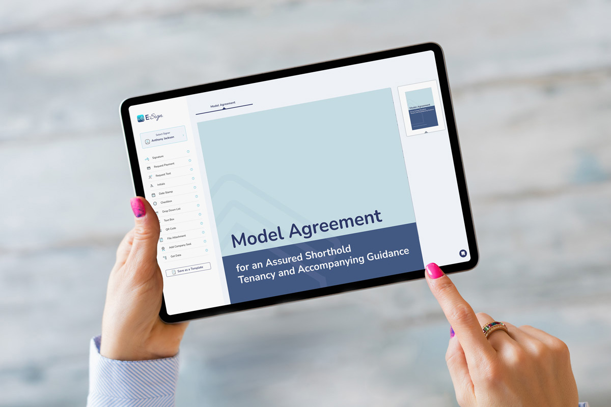 How to eSign Model Tenancy Agreement Template