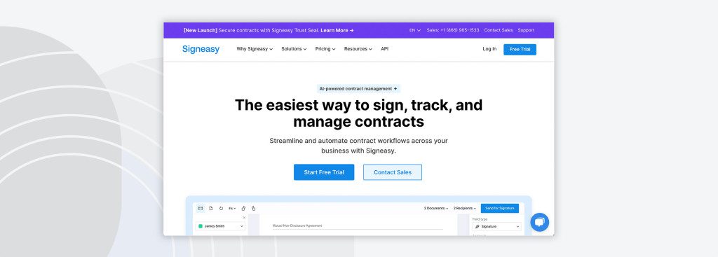 Signeasy Docusign Alternative