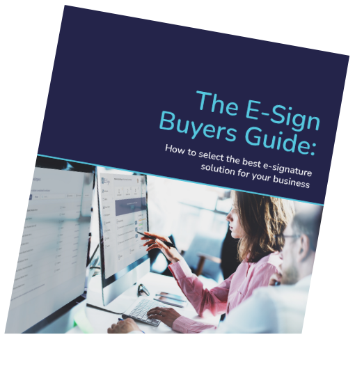 eSign Buyers Guide Front Cover