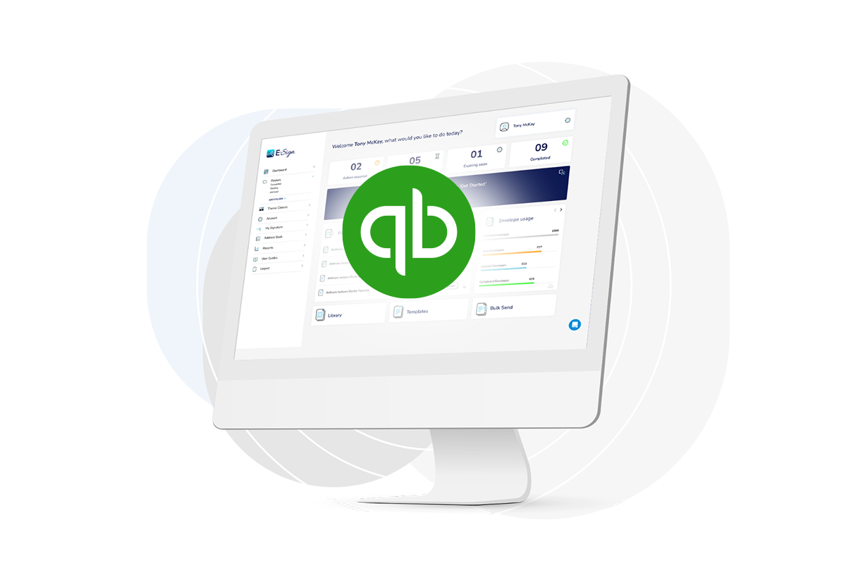 Save Time with eSign and QuickBooks