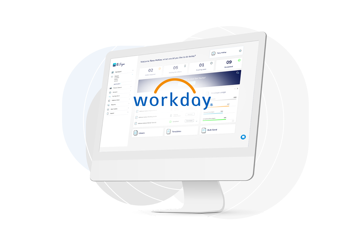 Boost Productivity with eSign and Workday