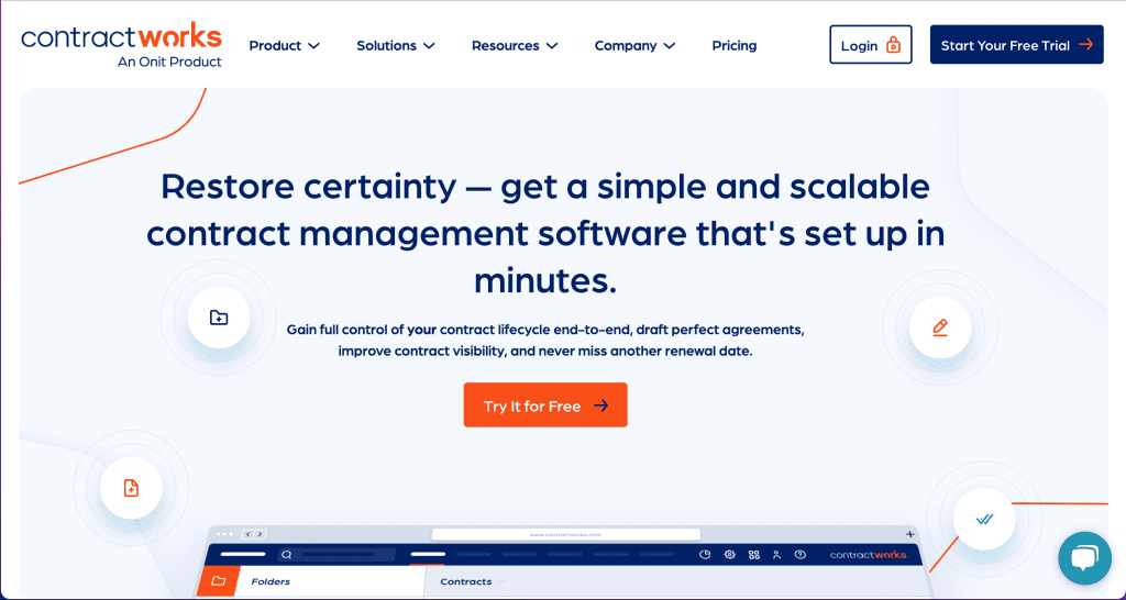 Contractworks Best Contract Management Software