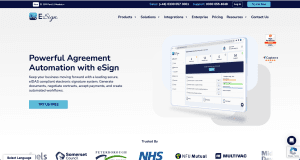 E-Sign Best Contract Management Software