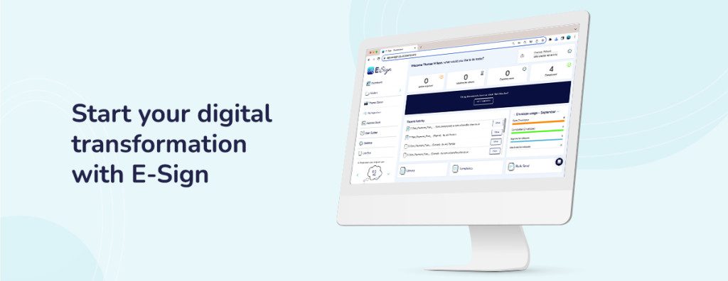 Start Your Digital Transformation With eSign