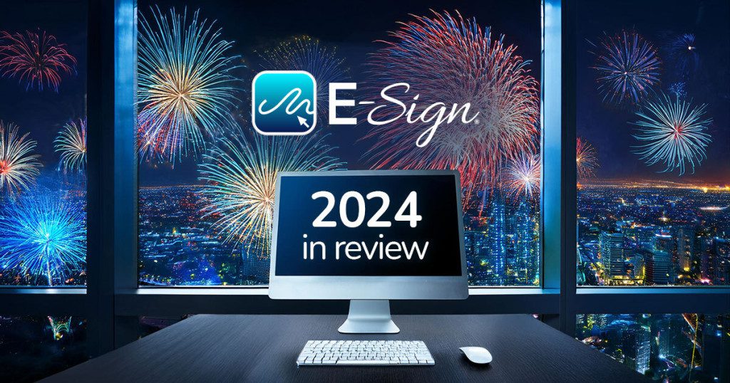 esign 2024 year in review