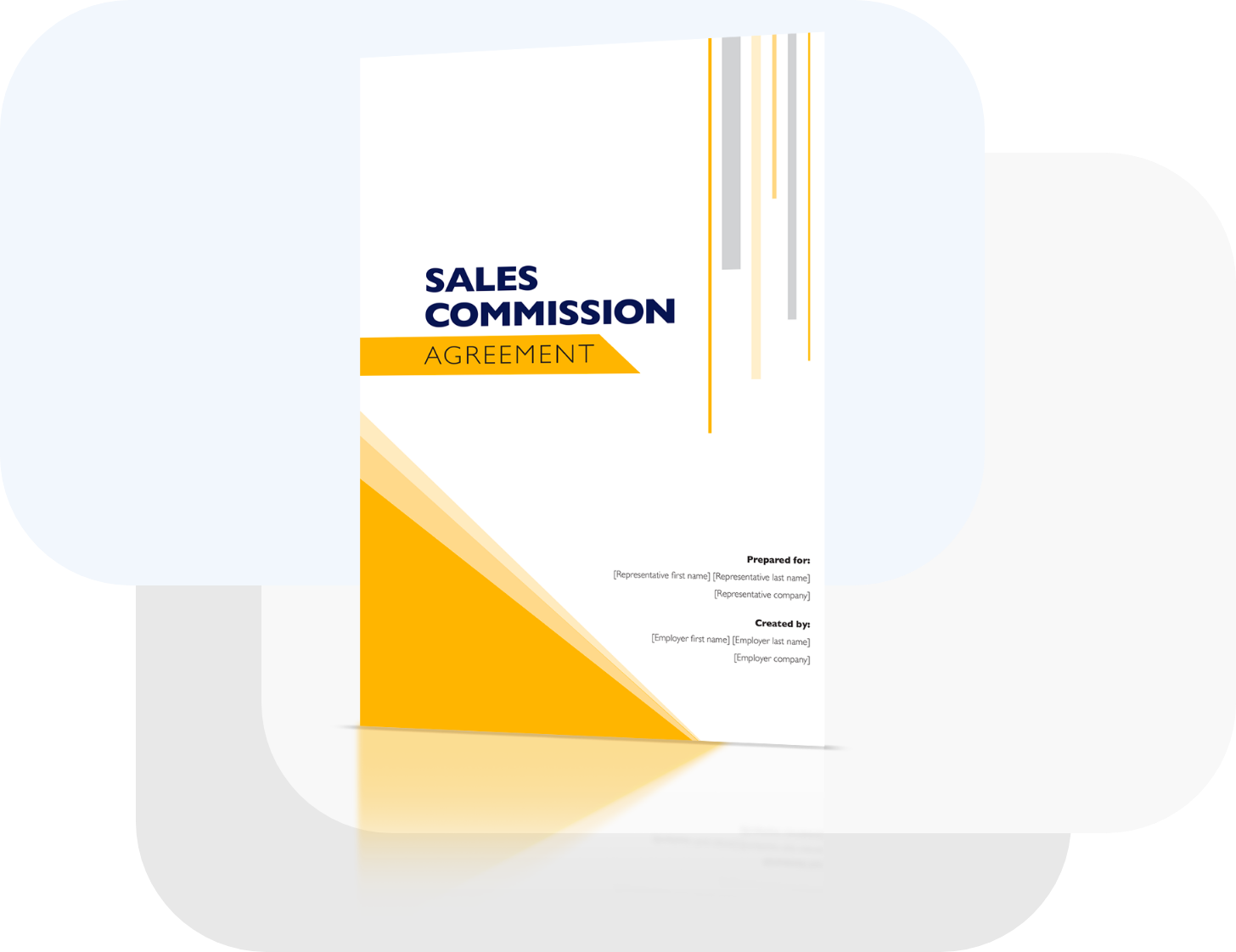 E-Sign Sales Commission Agreement Template Front Cover