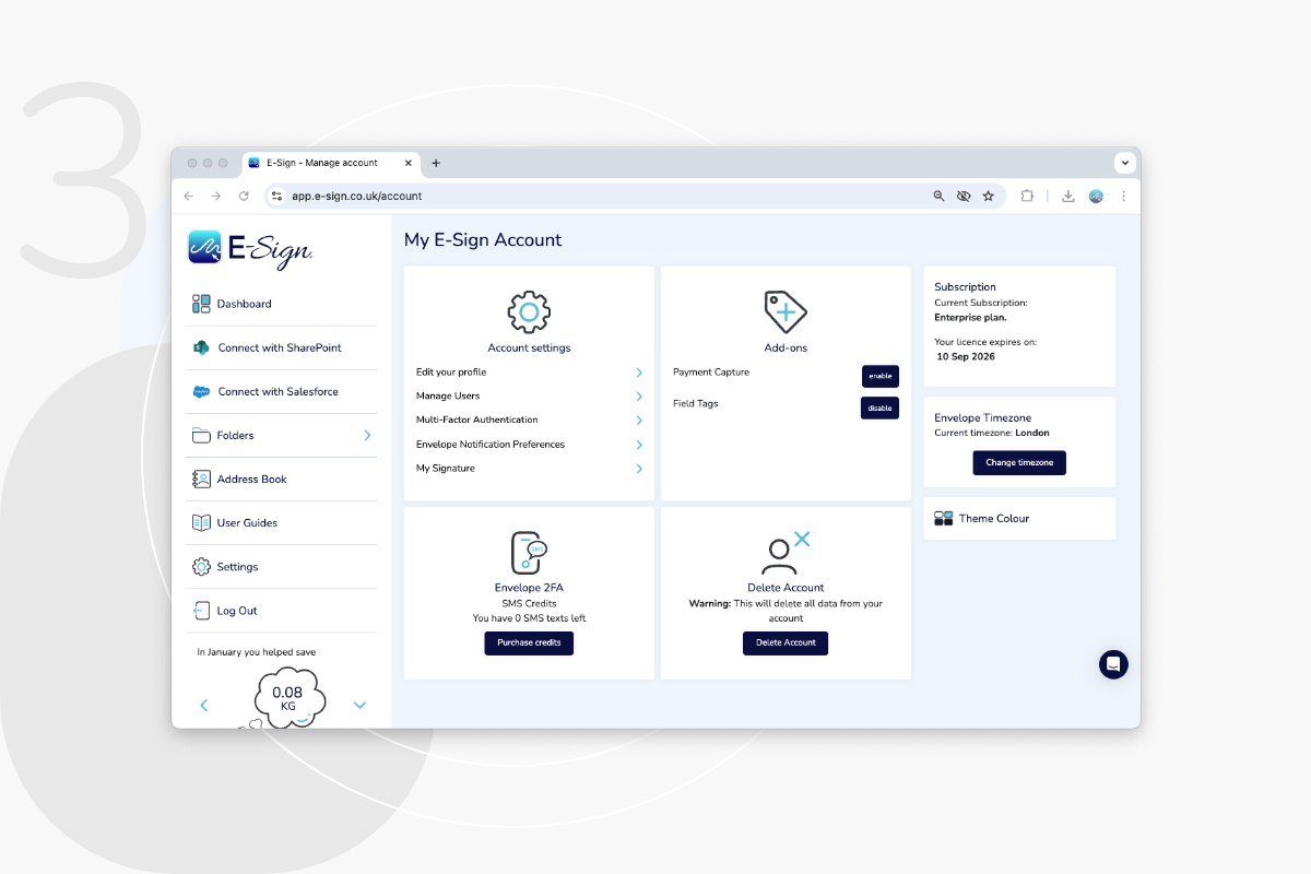 How to eSign Documents Online Step 3