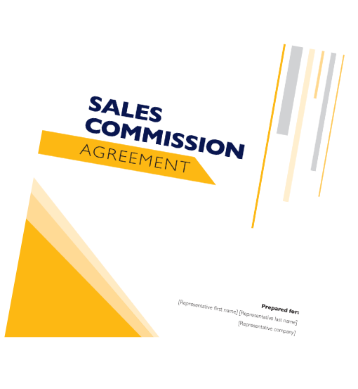 esign free sales commission agreement template